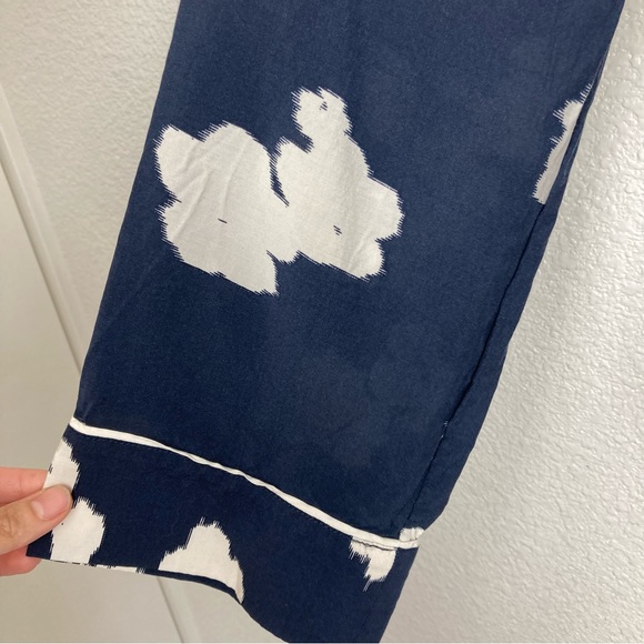 & Other Stories Womens Long sleeve top 6 Navy White Button Down - Picture 10 of 15